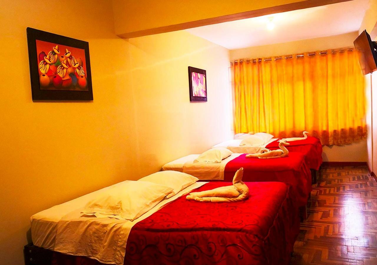 Hostal Pachacuteq Inn กุสโก ภายนอก รูปภาพ