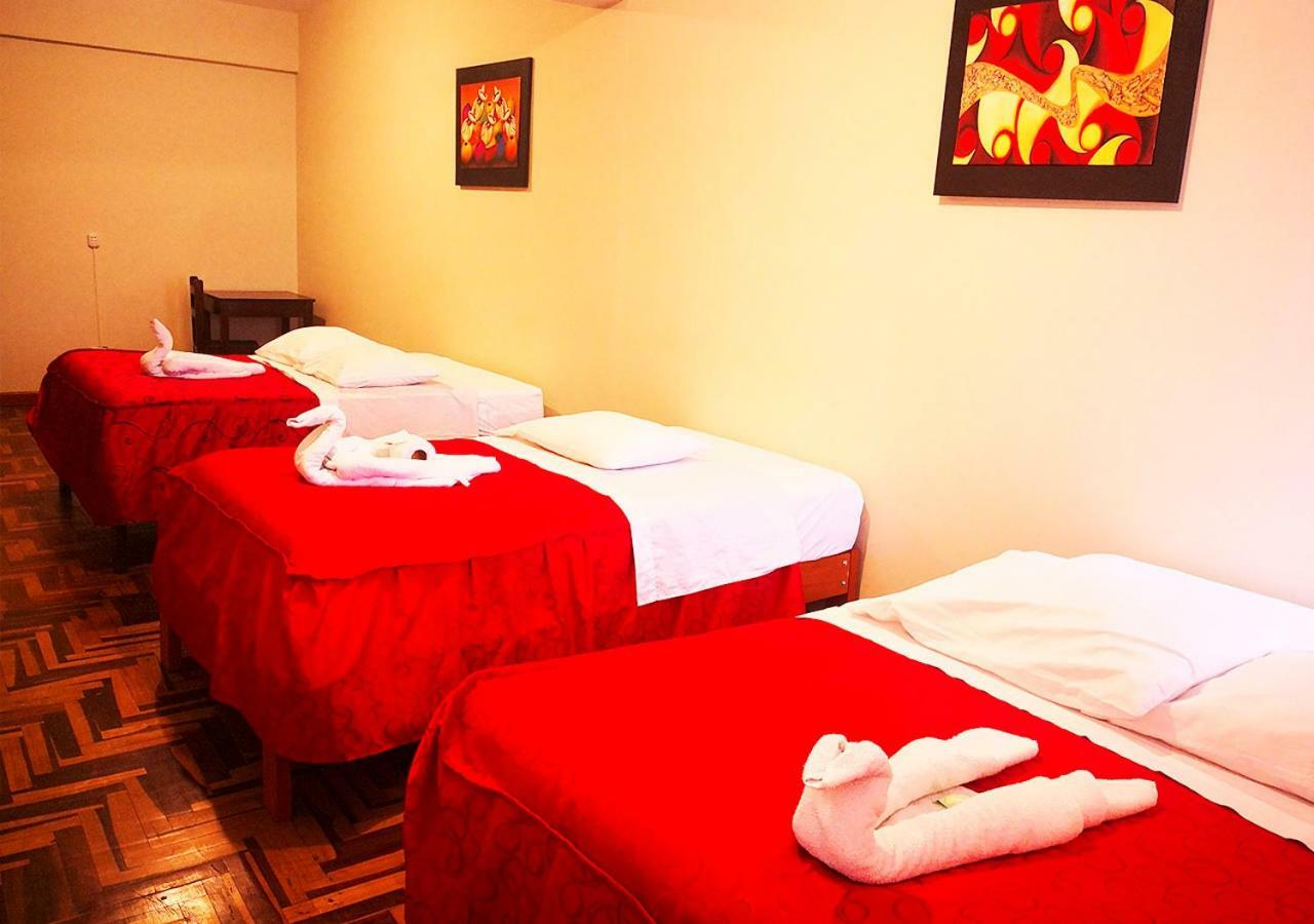 Hostal Pachacuteq Inn กุสโก ภายนอก รูปภาพ